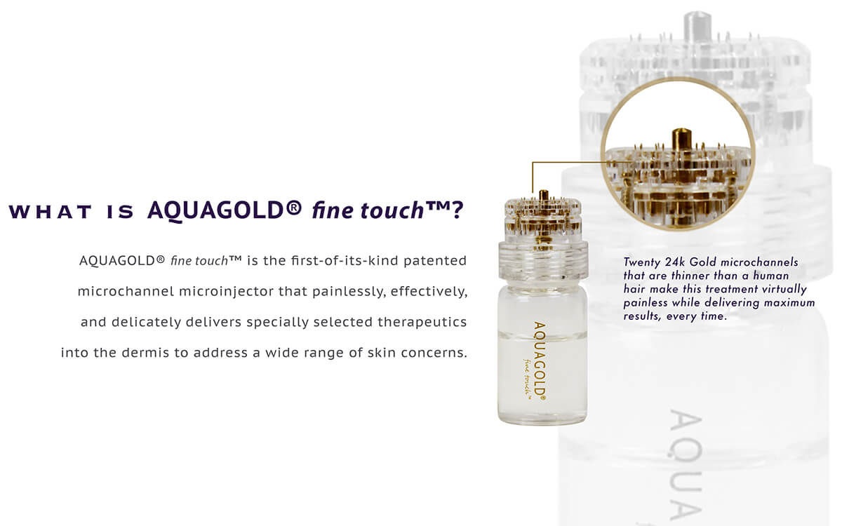 what is aquagold fine touch?